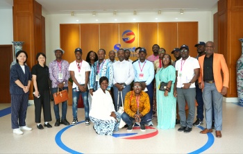 利比里亚政企研建班到访J9集团 共探膜技术合作新机缘